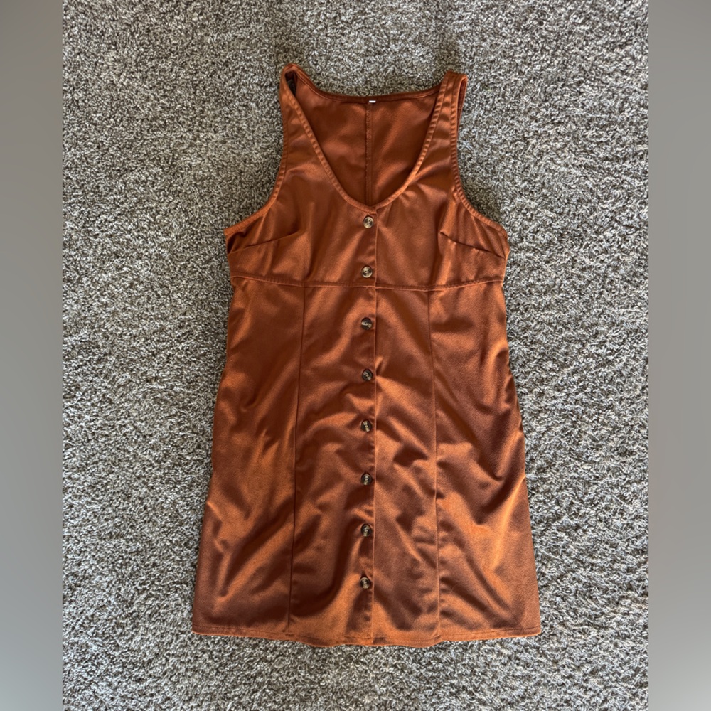 SHEIN Brown Maxi Dress